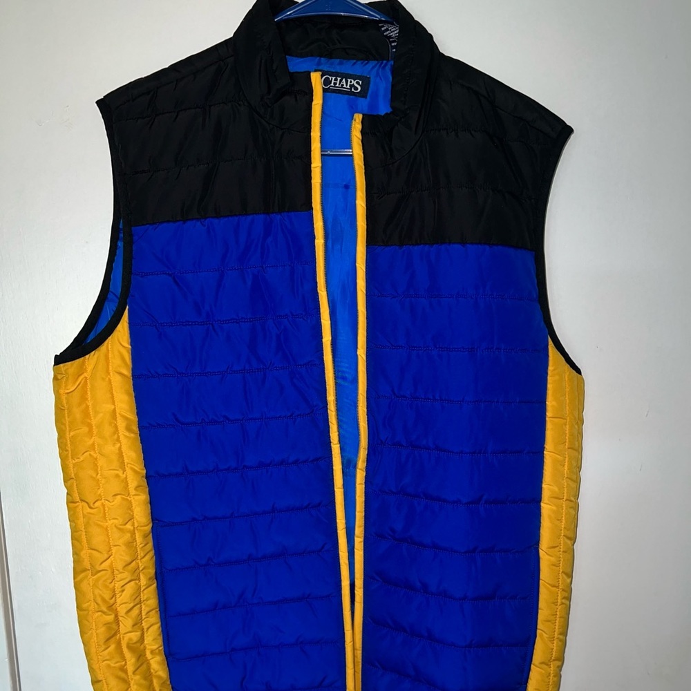Mens Chaps windbreaker vest